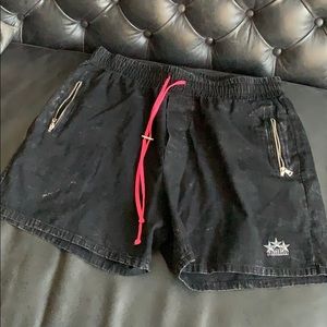 AMIRI ACID WASHED SHORTS